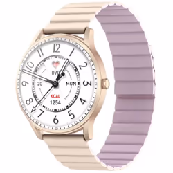 Montre Connectée KIESLECT LORA - Connectivité: Bluetooth 5.2 - écran AMOLED 1.32" 3D Full View - Résolution Haute définition  ...