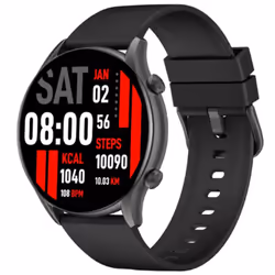 Montre Connectée KIESLECT Watch KR - Connectivité: Bluetooth - écran Semi AMOLED 1.32" 2.5D Full View - Résolution Haute défi ...