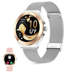 Montre Connectée Ksix Lya Silver + Bracelet Rose