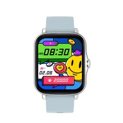 Montre Connectée Rezmay Y20 Pro / Silver + ceinture offerte