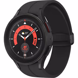 Montre Connectée Samsung Galaxy Watch 5 Pro Titanium - Écran: 1,4'' Super AMOLED (450 x 450pixels) verre saphir 2x plus résis ...