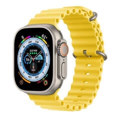 Montre Connectée T800 Ultra Jaune