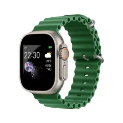Montre Connectée T800 Ultra - Vert