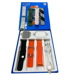 Montre Connectée WS10 Ultra 2 + Airpods TWS + 7 Ceintures