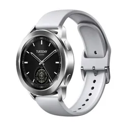 Xiaomi Watch S3 3,63 cm (1.43") AMOLED 47 mm Numérique 466 x 466 pixels Écran tactile Argent GPS (satellite)