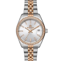 Montre Femme Bigotti Argent Et Rose Gold (BG.1.10292-3)