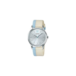 Montre Femme CASIO gold & Bleu LTP-E133L-7B1DF