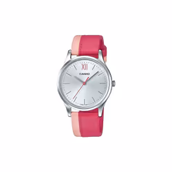 Montre Femme CASIO - Affichage: Analogique - Forme: Ronde - Résistance à l'eau de 50 métres - Bande de Cuir - Verre minéral - ...