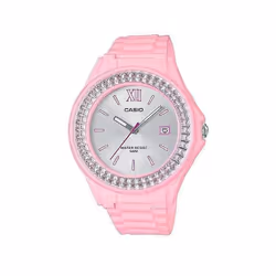 Montre Femme CASIO - Affichage: Analogique 3 aiguilles (heure, minute, seconde) - Mouvement à quartz - Forme: Ronde - Résista ...