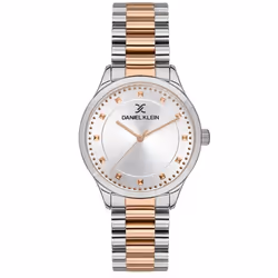 Montre FEMME DANIEL KLEIN - Forme: Ronde - Type d'affichage: Analogique - Matière Bracelet: Acier - Résistance à l'eau Jusqu' ...