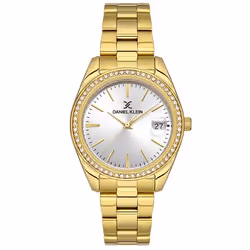 Montre Femme DANIEL KLEIN - Forme: Ronde - Type d'affichage: Analogique - Matière bracelet: Acier inoxydable - Matière Boitie ...