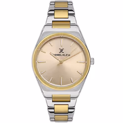 Montre Femme DANIEL KLEIN - Forme: Ronde - Type d'affichage: Analogique - Mouvement: QUARTZ - Matière Bracelet: Acier Inoxyda ...