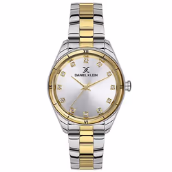 Montre Femme DANIEL KLEIN - Forme: Ronde - Type d'affichage: Analogique - Mouvement: Quartz - Matière Bracelet: Acier - Matiè ...