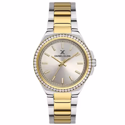 Montre Femme DANIEL KLEIN - Forme: Ronde - Type d'affichage: Analogique - Mouvement: Quartz - Matière Bracelet: Acier - Matiè ...