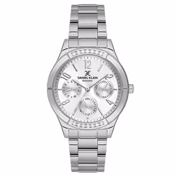 Montre Femme DANIEL KLEIN - Forme: Ronde - Type d'affichage: Analogique - Mouvement: Quartz - Matière Bracelet: Acier - Matiè ...