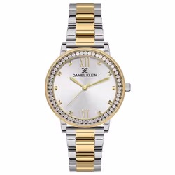 Montre Femme DANIEL KLEIN - Forme: Ronde - Type d'affichage: Analogique - Matière bracelet: Acier inoxydable - Matière Boitie ...