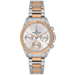 Montre Femme DANIEL KLEIN DK-1-13512-5 - Silver & Rose Gold