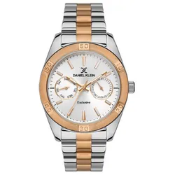 Montre Femme DANIEL KLEIN DK-1-13568-4 - Silver & Rose Gold