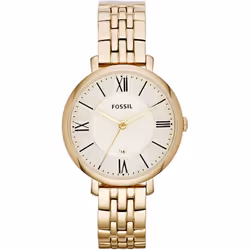 Montre Femme Gold  FOSSIL - Forme Ronde - Affichage Analogique - Couleur Bracelet  Or - Matière bracelet Acier inoxydable - M ...