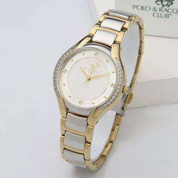 Montre Femme POLO SANTA BARBARA SB-1-10117-5 Silver&Gold