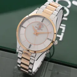 Montre Femme POLO SANTA BARBARA SB-1-10329-4 - Silver & Rose Gold