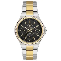 Montre Femme POLO SANTA BARBARA SB-1-10505-4 - Silver&Gold