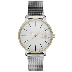 Montre Femme Santa Barbara Polo SB.1.10408-3 Silver &Doré