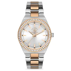 Montre Femme Santa Barbara Polo SB.1.10469-4 Silver & Rose Gold