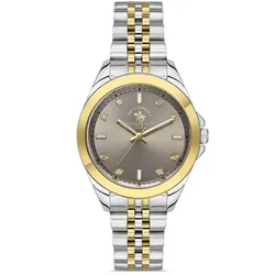 Montre Femme Santa Barbara Polo SB.1.10473-4 Silver & Doré
