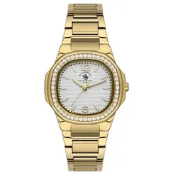 Montre Femme Santa Barbara Polo SB.1.10481-3 Doré