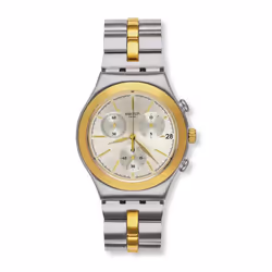 Montre Femme Swatch YCS592G - Mouvement Quartz - Étanche 3 Bar - Matière du fermoir: Acier inoxydable - Matière du bracelet:  ...