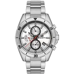 Montre Homme Bigotti Argent (BG.1.10247-1)