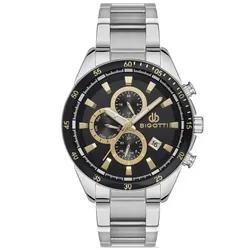 Montre Homme Bigotti Argent (BG.1.10247-3)