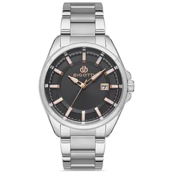 Montre Homme Bigotti Argent (BG.1.10326-2)