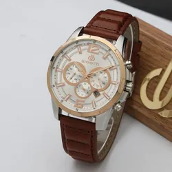 MONTRE HOMME BIGOTTI BG-1-10219-4 - MARRON & ROSE GOLD