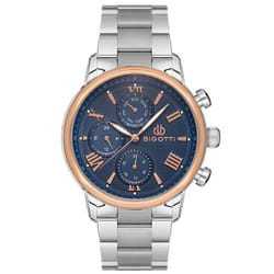 Montre Homme BIGOTTI BG-1-10513-5 - Silver&Bleu