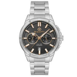 Montre Homme BIGOTTI BG-1-10520-2 - Silver&Noir