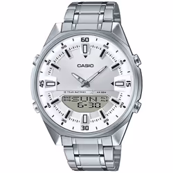 Montre Homme - Dimensions: 49 x 44 x 11.7 mm - Eclairage LED - Télémémo 30 - Fonction d'heure universelle - Chronomètre 1/100 ...