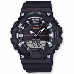 Montre pour Homme Casio HDC-700-1AVDF - Boîtier en résine - Verre acrylique - Éclairage LED - Revêtement Neobrite - Classe d' ...