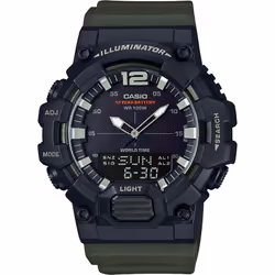 Montre Homme CASIO - Affichage: Analogique - Forme: Ronde - Chronomètre: 1/100 s - Résistance à l'eau 100 métres - Boîtier et ...