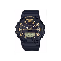 Montre Homme CASIO - Affichage: Analogique - Forme: Ronde - Chronomètre: 1/100 s - Résistance à l'eau 100 métres - Boîtier et ...