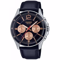 Montre Homme - Dimensions (HxLxD): 47 x 43.5 x 10.4 mm - Chronomètre - Affichage de la date, jour, 24 heures - Pile duré de v ...