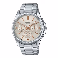 Montre Homme - Dimensions (HxLxD): 48.5 x 42 x 9.7 mm - Résistance à l'eau de 50 mètres - Verre minéral - Horloge régulière A ...