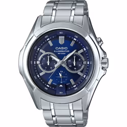 Montre Homme - Dimensions (HxLxD): 50.4 x 46.8 x 12.3 mm - Résistance à l'eau de 50 Mètres - Lumière LED - Affichage de la da ...