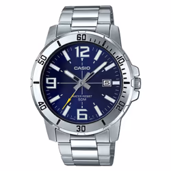 Montre Homme - Dimensions (HxLxD): 49 x 45 x 10.3 mm - Résistance à l'eau de 50 mètres - Verre minéral - Affichage de la date ...