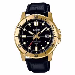 Montre Homme - Dimensions (HxLxD): 49 x 45 x 10.3 mm - Résistance à l'eau de 50 mètres - Verre minéral - Affichage de la date ...