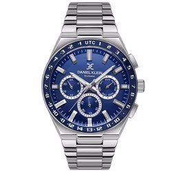 Montre Homme DANIEL KLEIN - Forme: Ronde - Type d'affichage: Analogique - Mouvement: Quartz - Matière Bracelet: En Acier inox ...