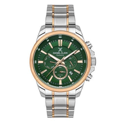 Montre Homme DANIEL KLEIN DK-1-13524-4 - Silver&Vert