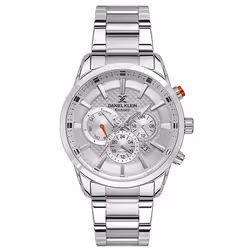 Montre Homme DANIEL KLEIN - Forme: Ronde - Type d'affichage: Analogique - Mouvement: Quartz - Matière Bracelet: Acier inoxyda ...
