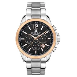 Montre Homme DANIEL KLEIN DK-1-13527-4 - Silver&Rose Gold